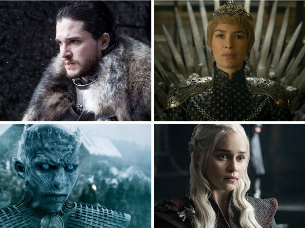 Algunos de los protagonistas de la serie de HBO.