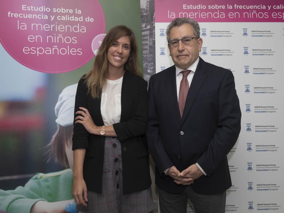 En la foto, Cristina Julián y Luis Moreno, tras presentar el estudio este miércoles en Madrid.