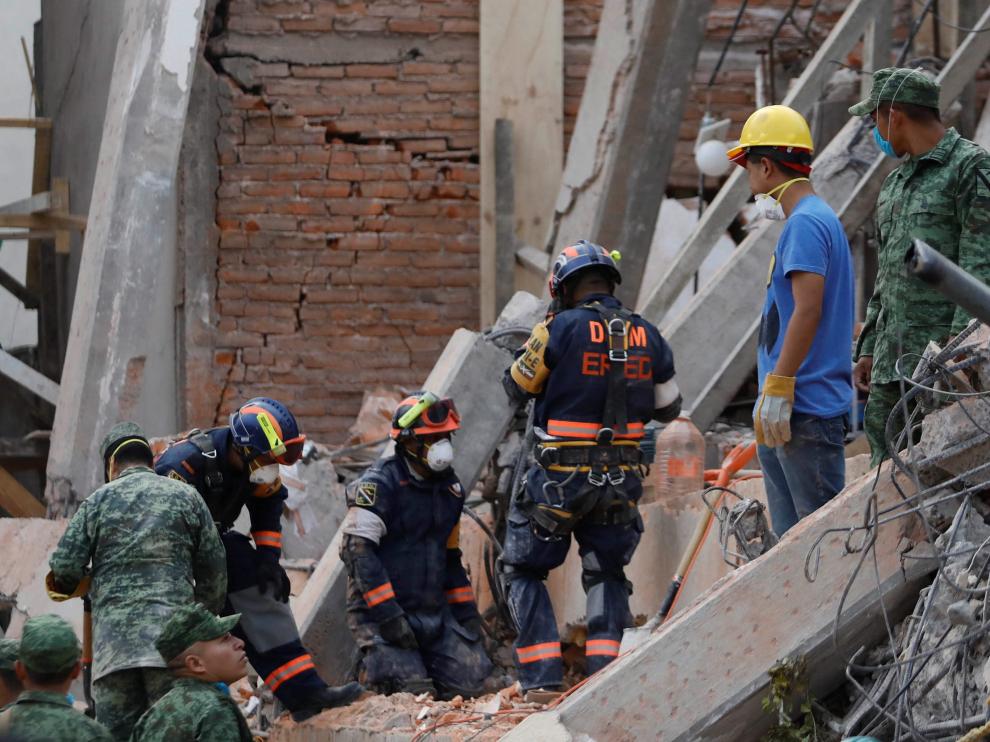 Un potente terremoto volvió a sacudir México.