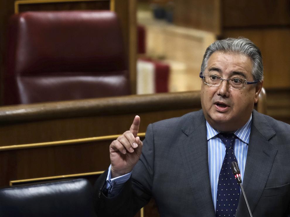 Juan Ignacio Zoido en el Congreso.