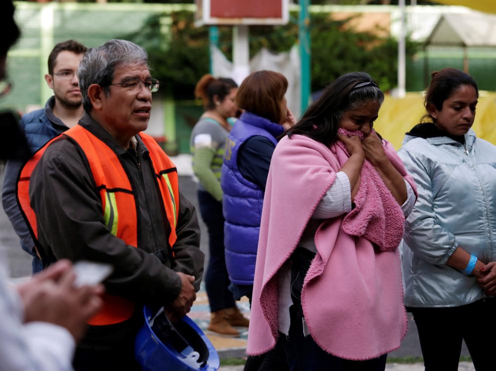 Los mexicanos afrontaron con inquietud el nuevo movimiento sísmico en pocos días.
