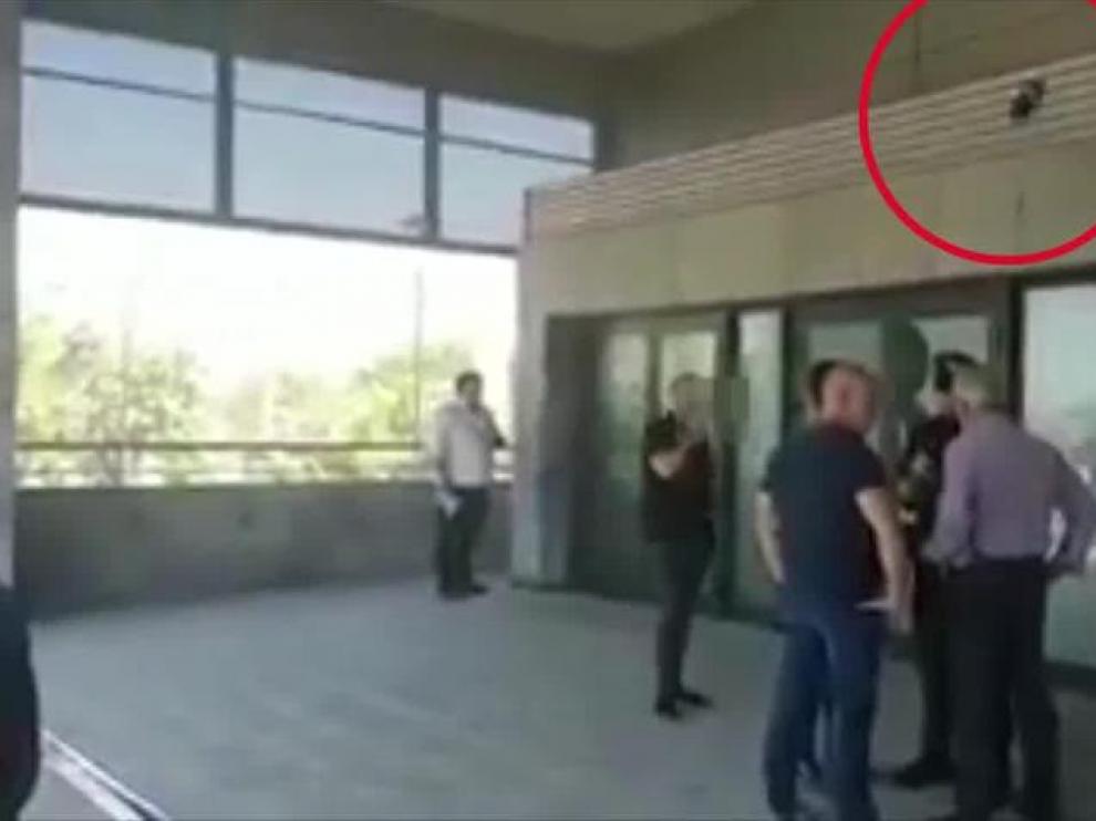 Así fue la agresión a Violeta Barba.