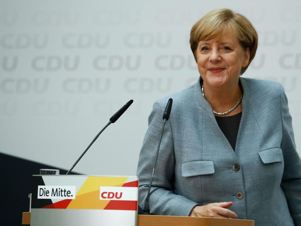 La canciller alemana, Angela Merkel