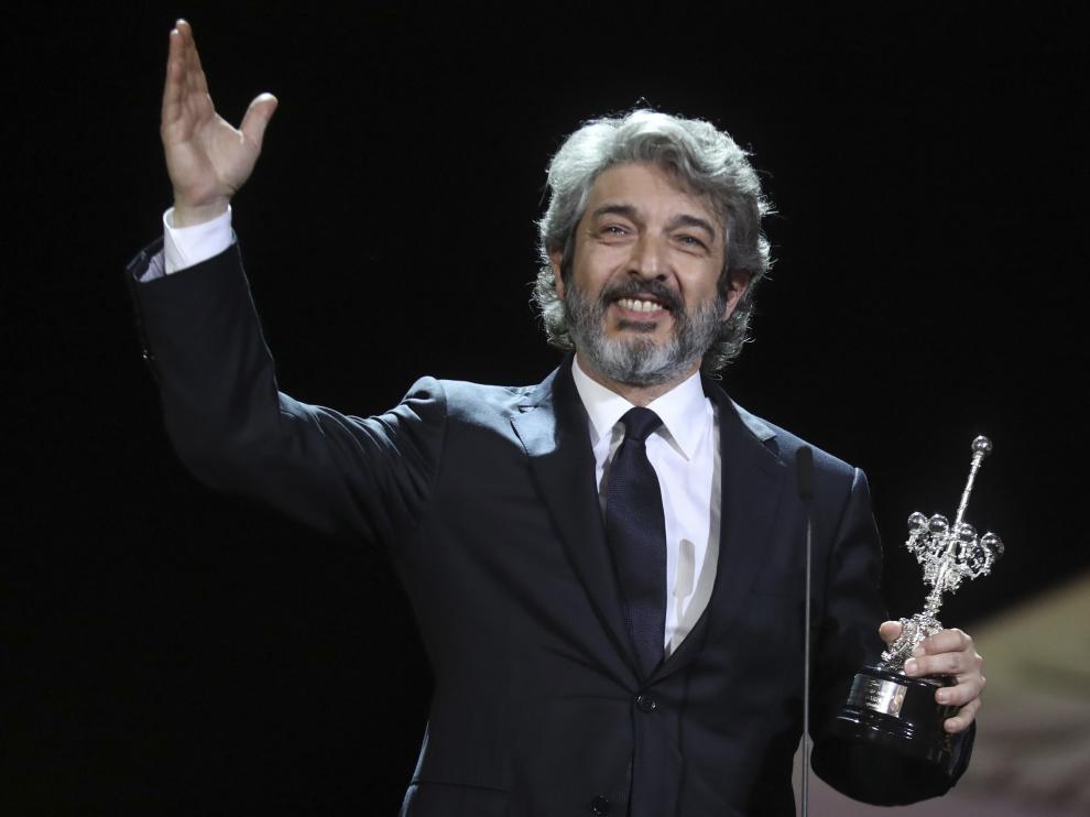 Ricardo Darín, tras recibir el Premio Donostia.