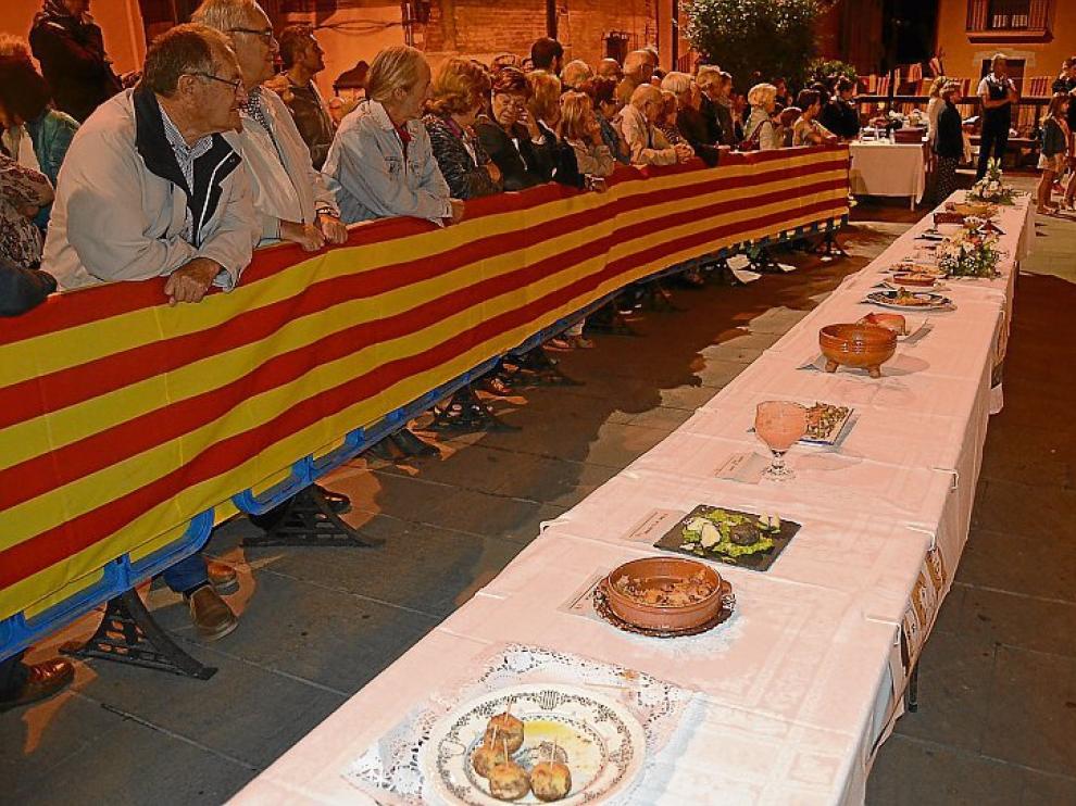 Parte de los platos presentados al concurso.