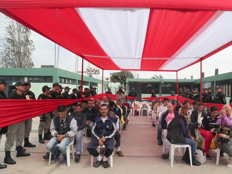 Este traslado se realiza en el marco del Convenio de Traslado de Personas Condenadas existente entre Perú y España.