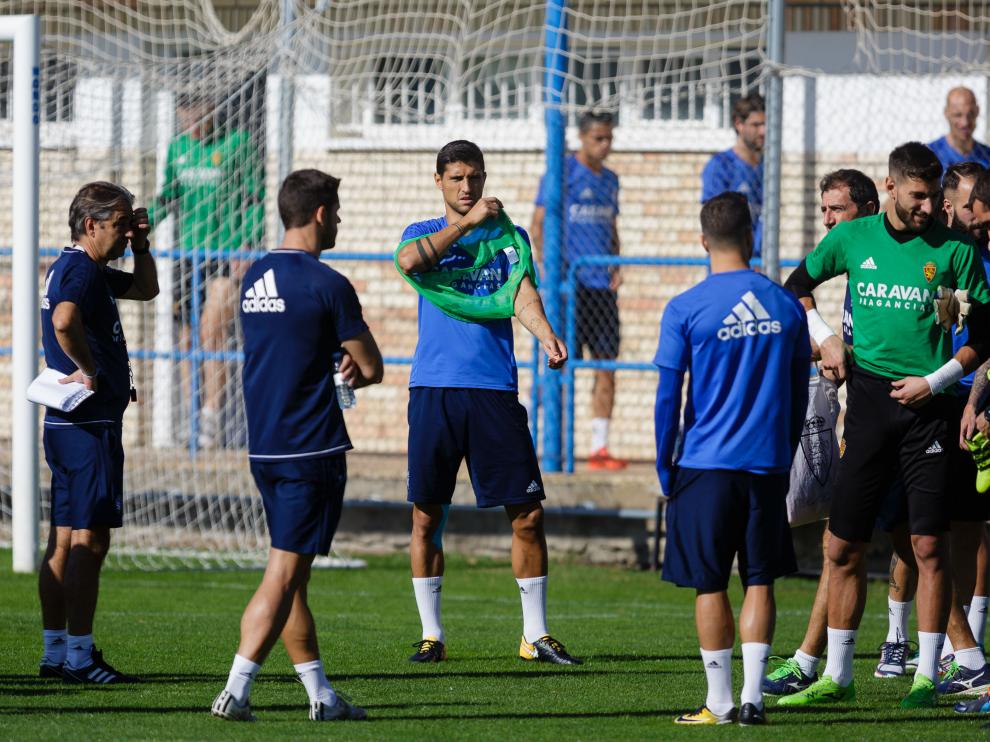 Entrenamiento del Real Zaragoza