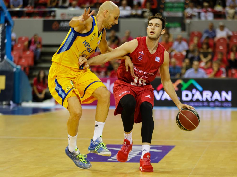 Sergi García durante el Tecnyconta-Gran Canaria.