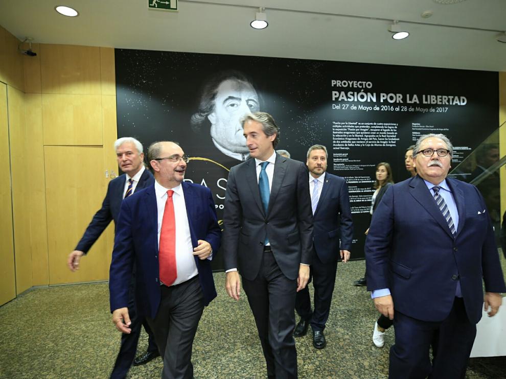 El ministro de Fomento en Ibercaja