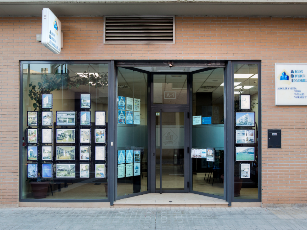 Sede de Argón División Inmobiliaria en Utebo.