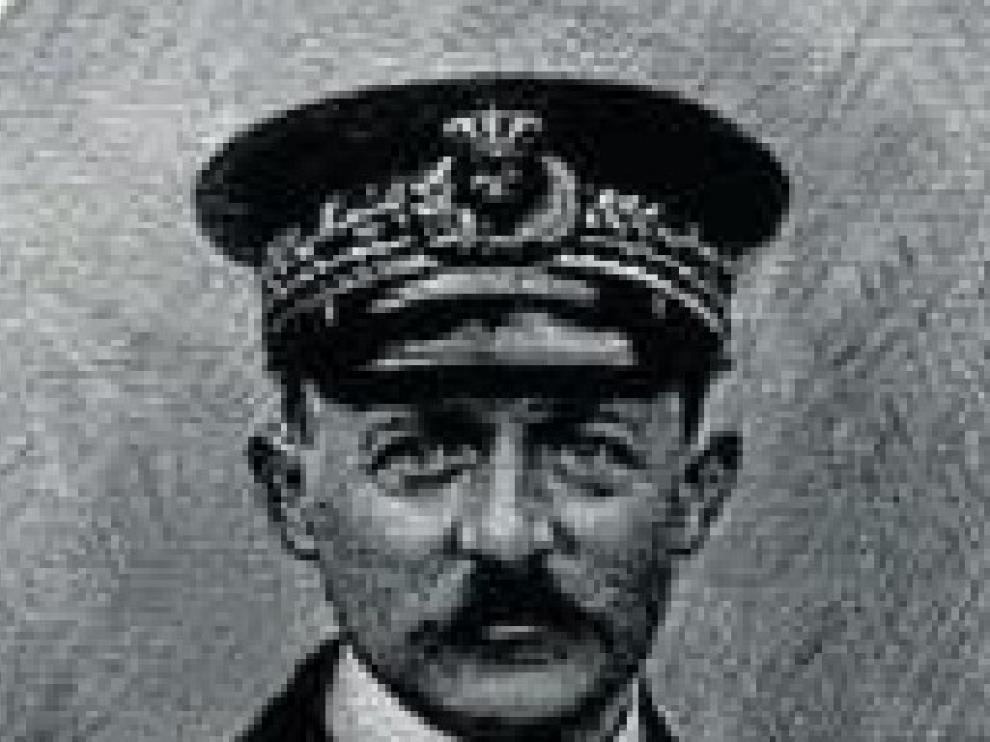 Retrato de Benito Ayerbe a partir de una foto.