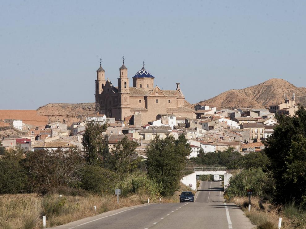 Vistas de Samper de Calanda.