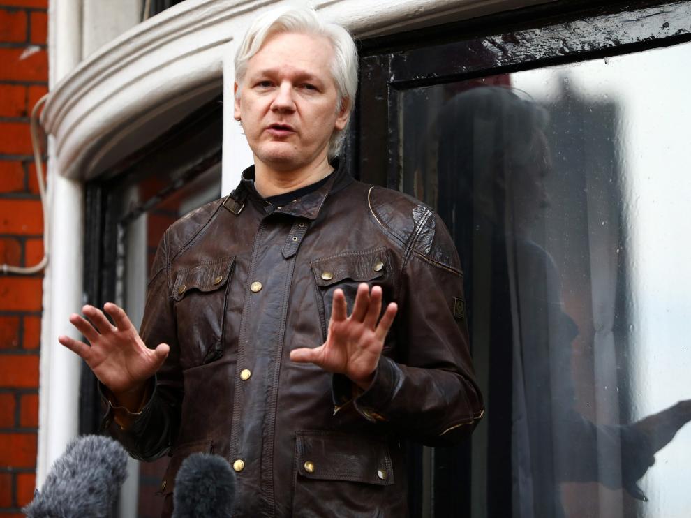 Assange habla tras el cierre de la investigación por la supuesta violación