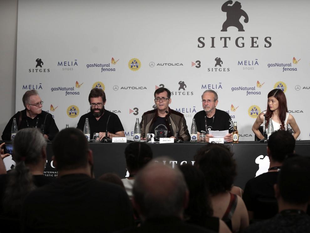 Rueda de prensa del jurado del Festival de Sitges.