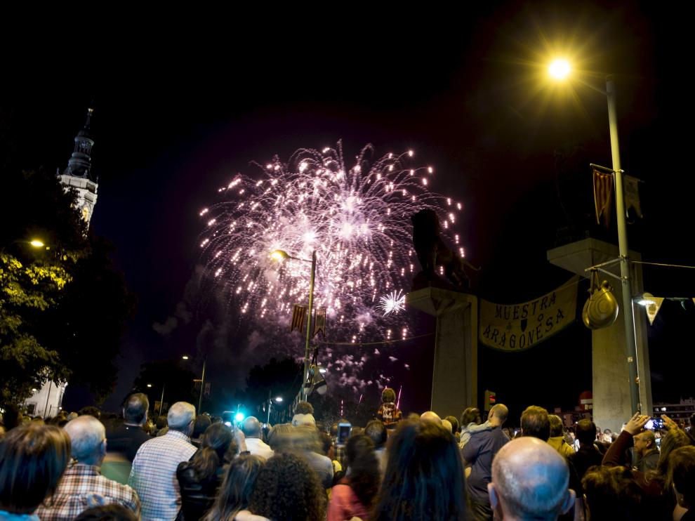 Fuegos artificiales fin de fiesta 2017