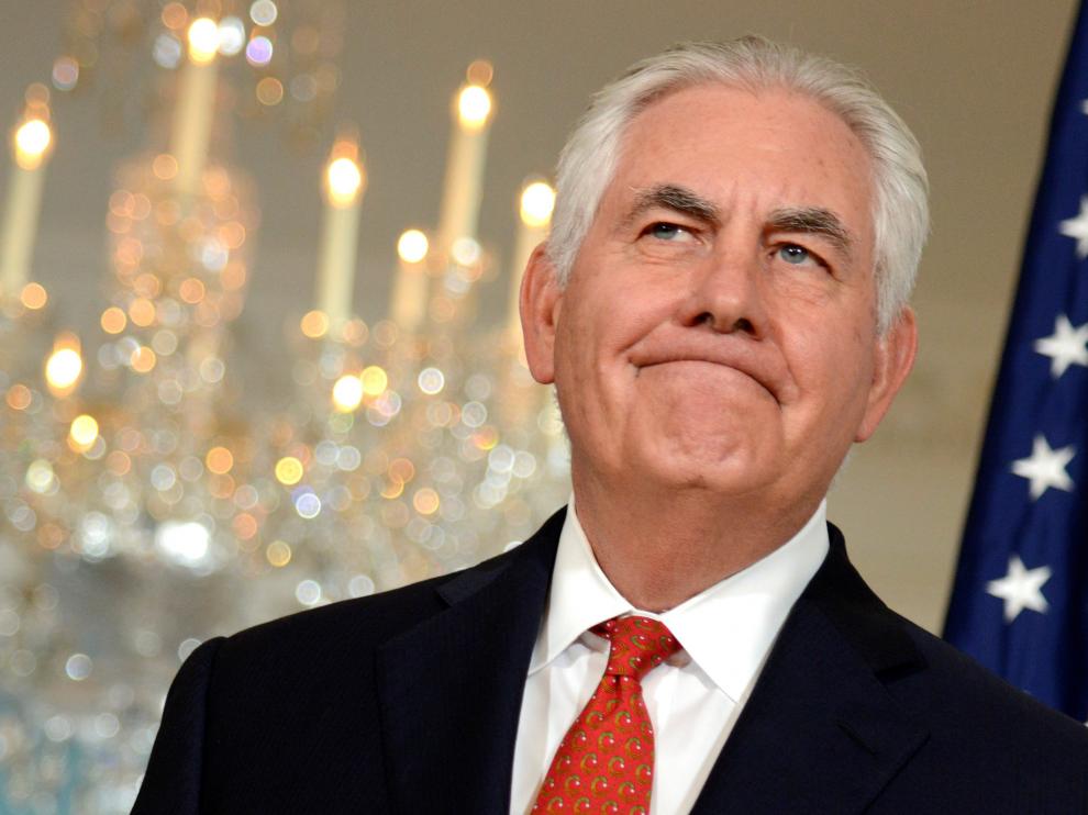 El secretario de Estado de Estados Unidos, Rex Tillerson.