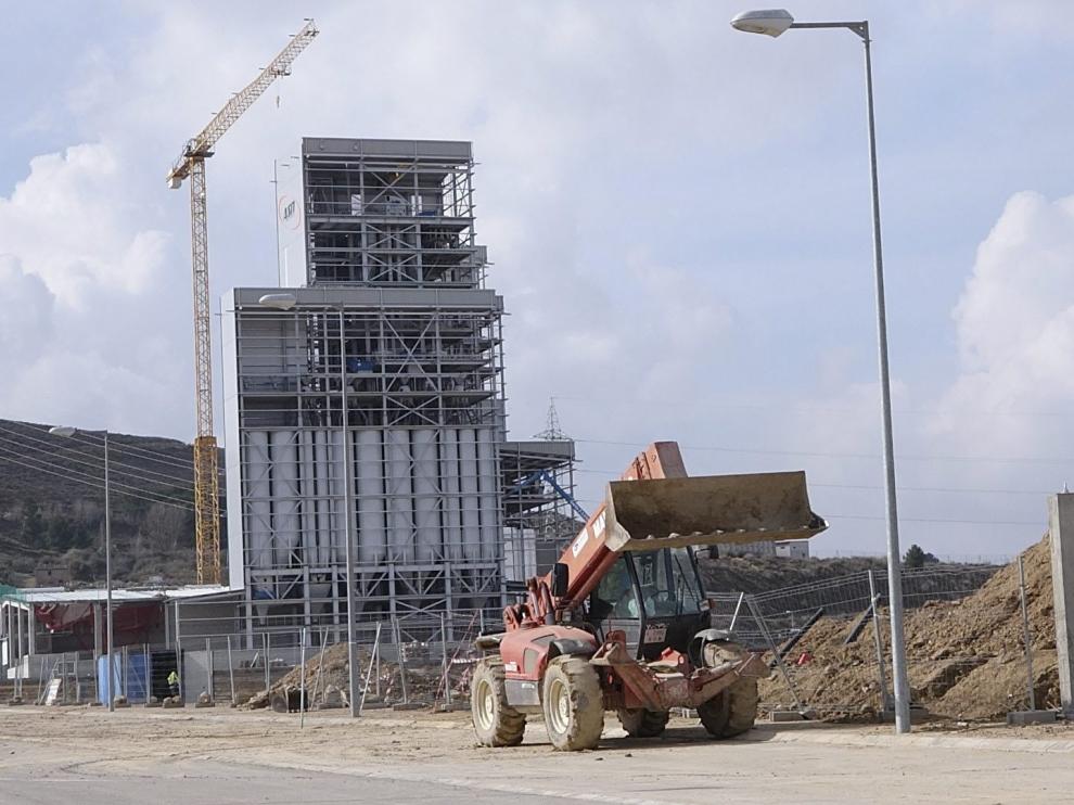 Imagen de archivo de la plataforma logística de Fraga, por la que se habrían interesado varias empresas.