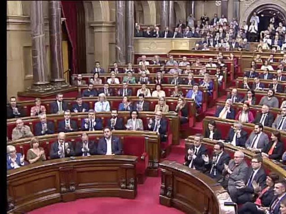 El parlamento catalán.