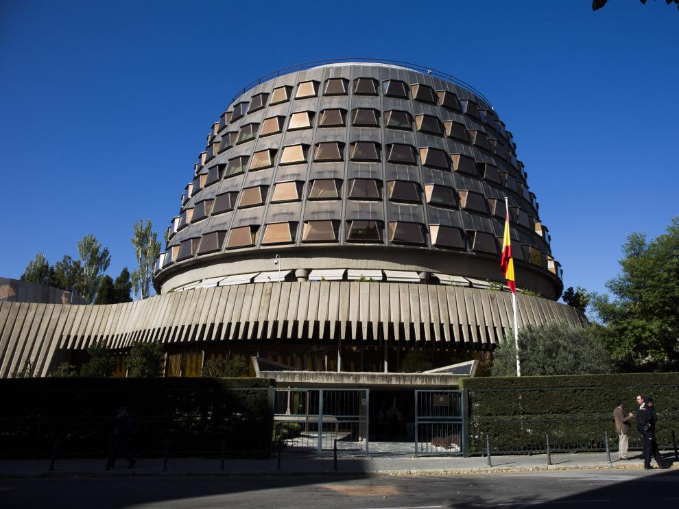 La sede del Tribunal Constitucional, situada en Madrid.