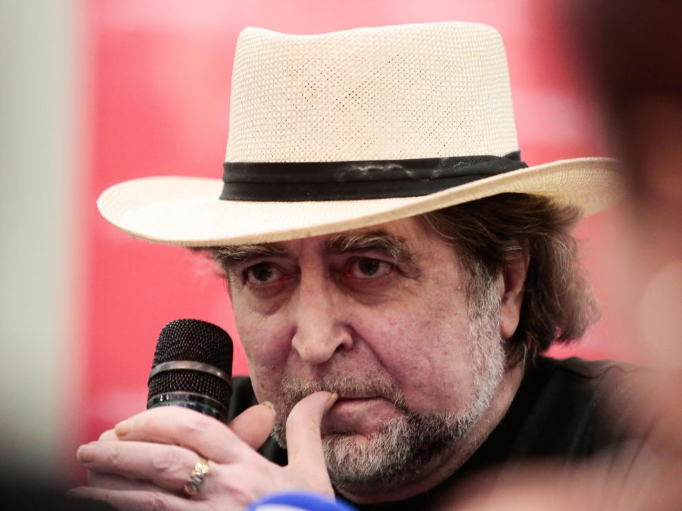 El cantautor español Joaquín Sabina.