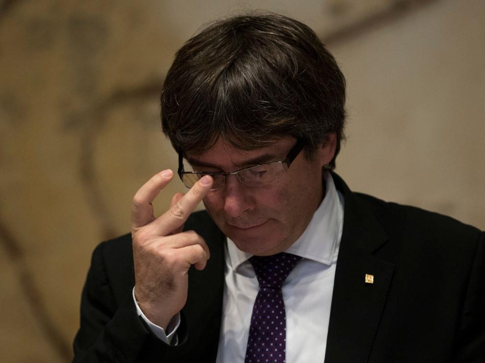 El presidente de la Generalitat, Carles Puigdemont.