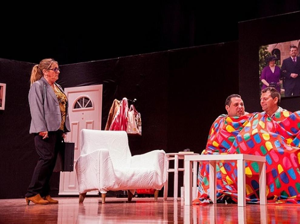 Escena de una representación de A la Tardada Teatro