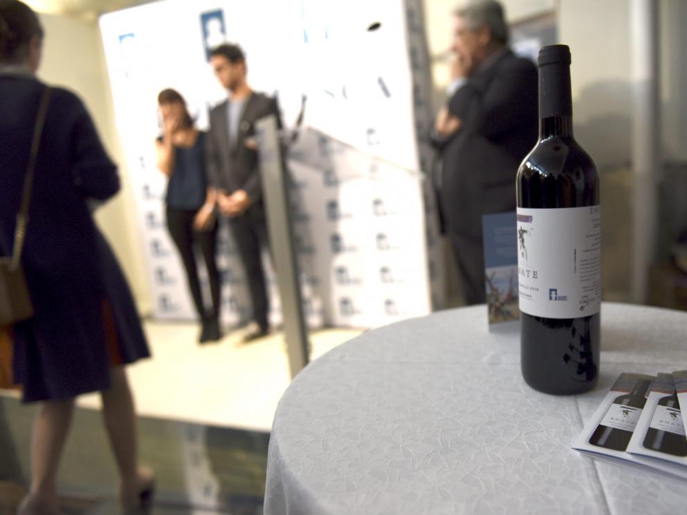 Acto de presentación del vino amigo de Atades Huesca