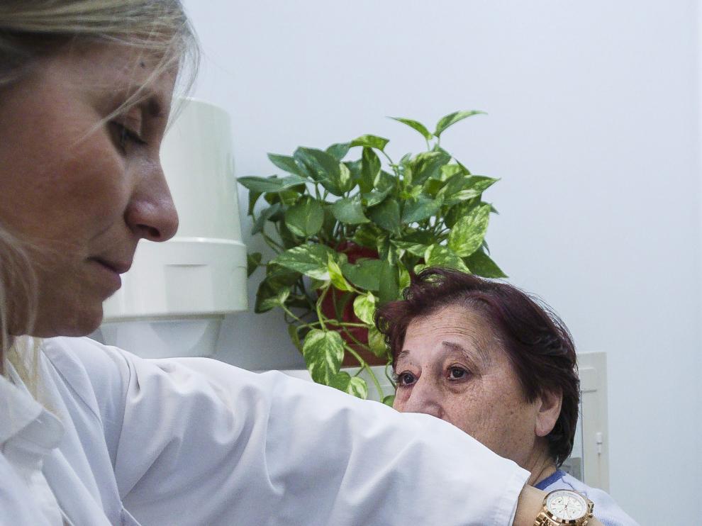 Imagen de archivo de la campaña de vacunación de la gripe.