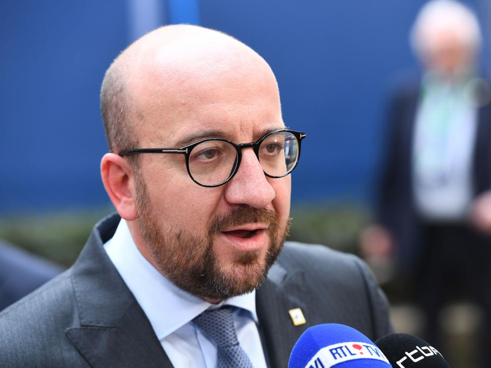Charles Michel, primer ministro de Bélgica.