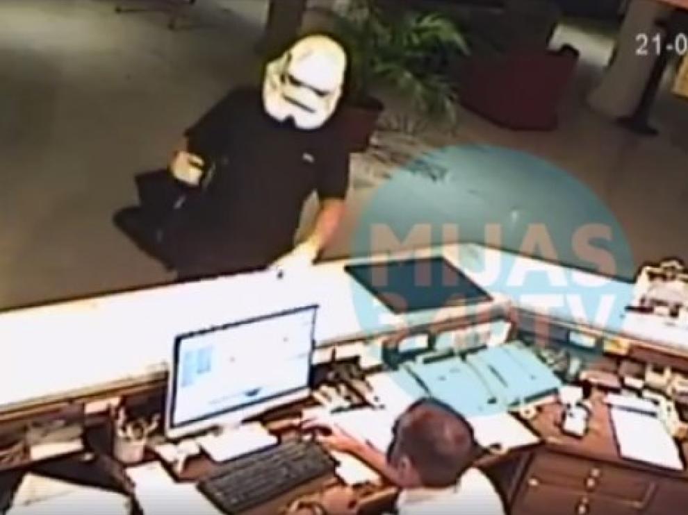 Captura de pantalla del vídeo difundido por Mijas Comunicación.