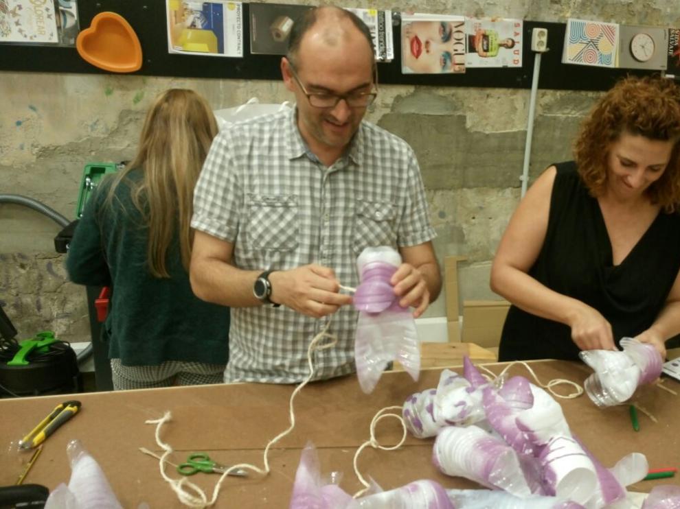 Taller de decoración de Hacedores del Rabal