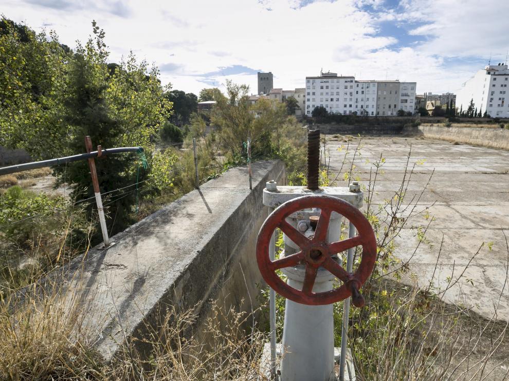 Los antiguos depósitos de agua del Parque Pignatelli