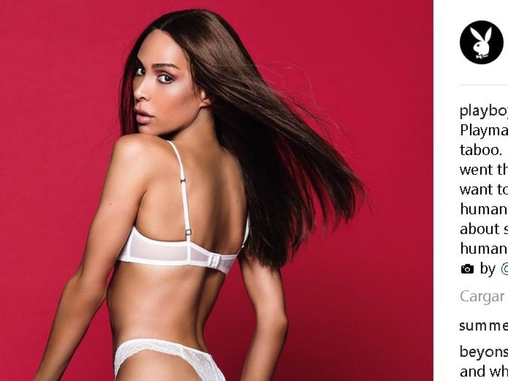 La modelo francesa Inés Rau.
