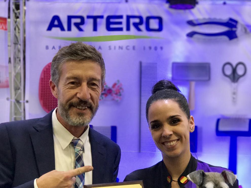 Sonia Luengo se ha alzado con la séptima plaza en el torneo SuperZoo, concretamente en la categoría SuperJackPot, que une a los 50 mejores profesionales del mundo.
