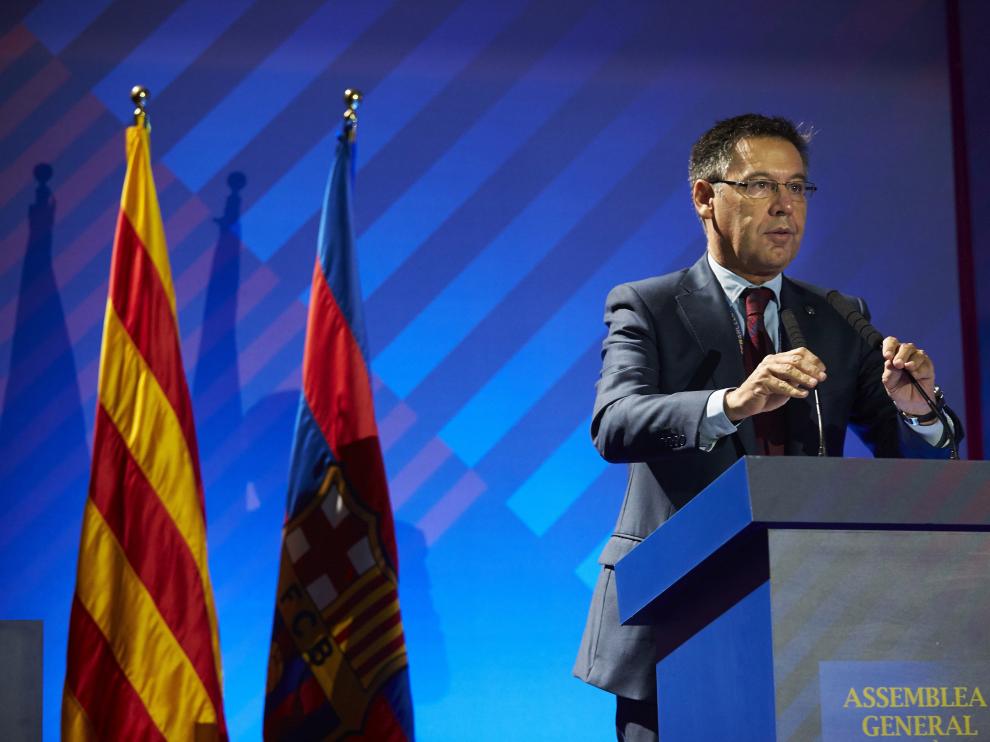 El presidente del FC Barcelona, Josep Maria Bartomeu.
