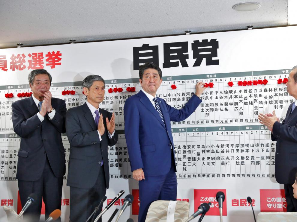 El primer ministro japonés, Shinzo Abe.
