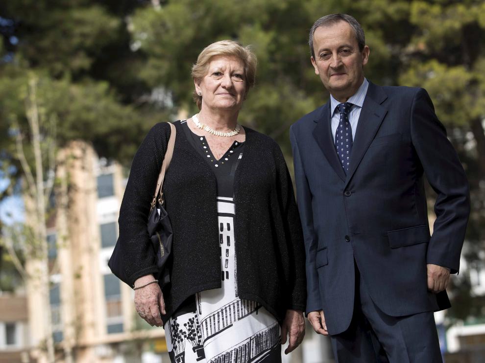Concha Ferrer y Juan Alberdi optan a la presidencia del Colegio de Médicos de Zaragoza.