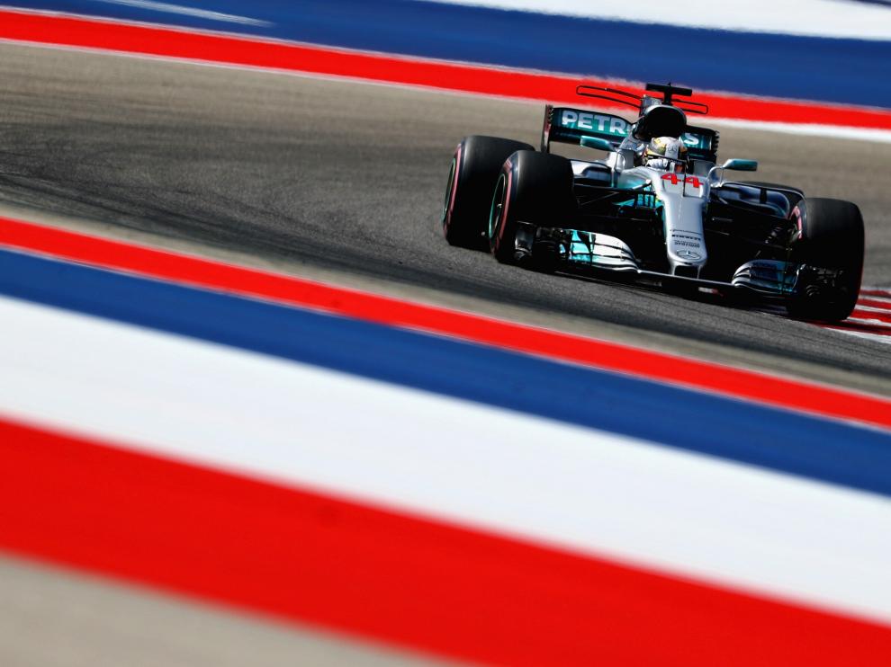 Lewis Hamilton, en Austin