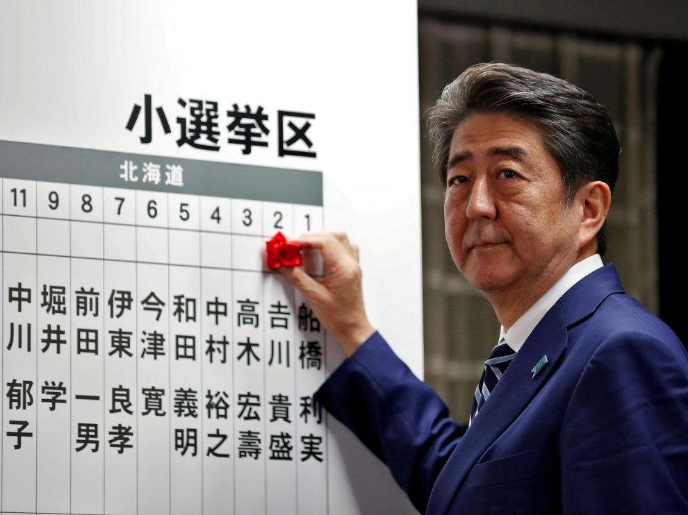 El conservador primer ministro nipón, Shinzo Abe