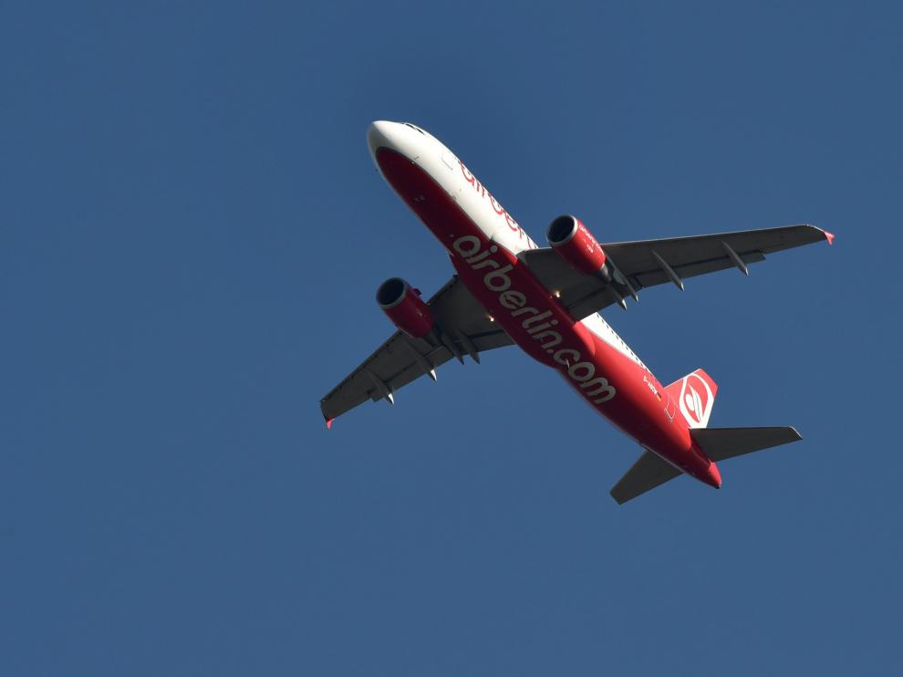 Un avión de la compañía Air Berlin.