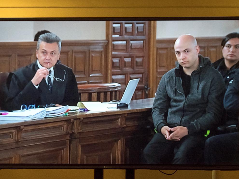 Sergio Morate Garcés, en la Audiencia Provincial de Cuenca.