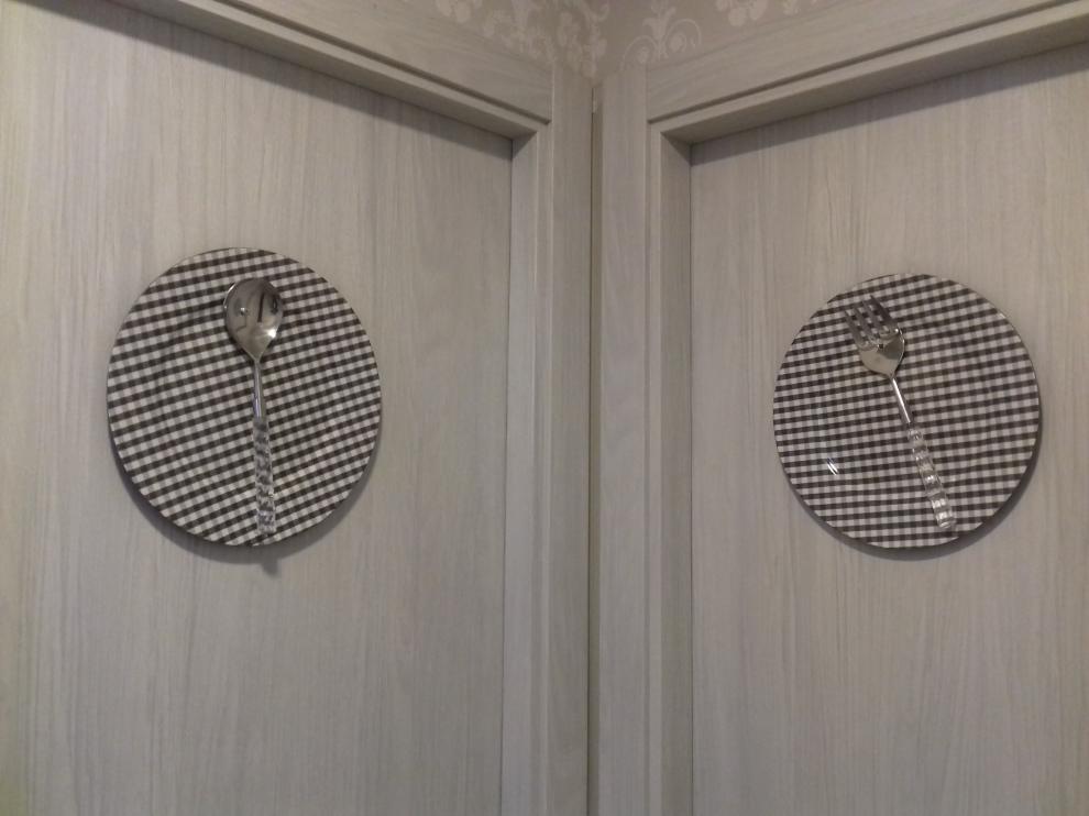 Aseos del restaurante Il Principale, de Zaragoza.