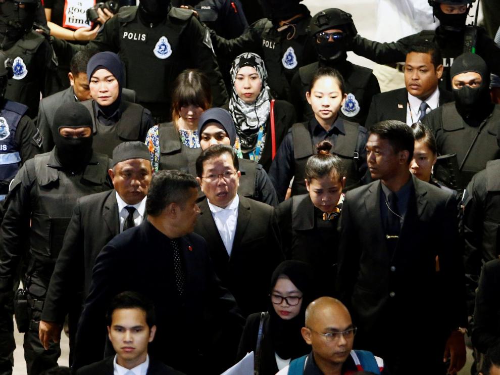 La vietnamita Doan Thi Houng y la indonesia Siti Aisyah.