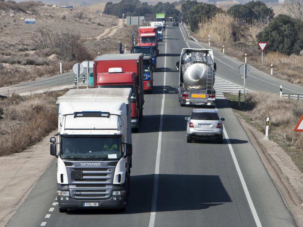 Los transportistas catalanes también están afectados por la crisis independentista.