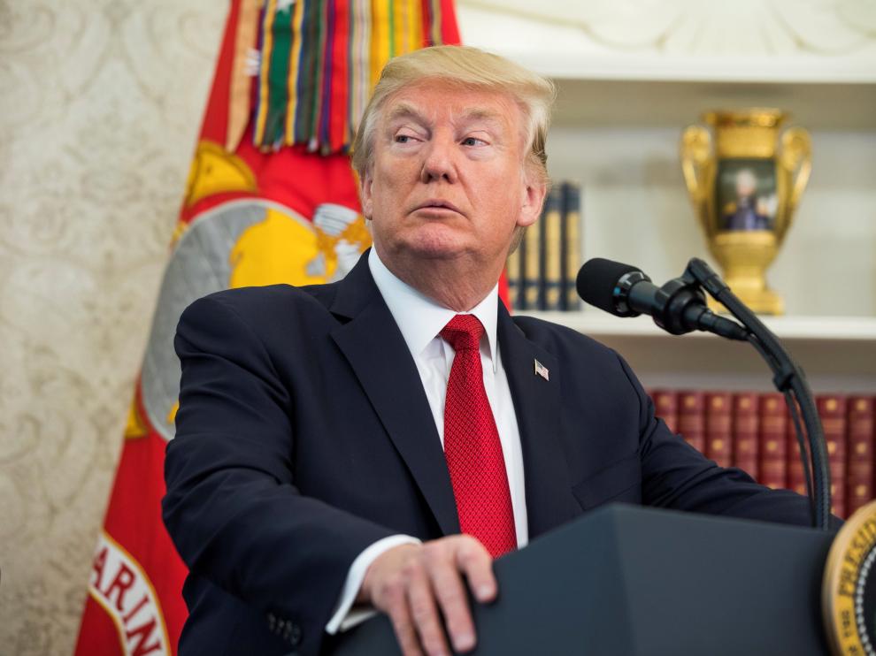 El presidente de Estados Unidos, Donald Trump.