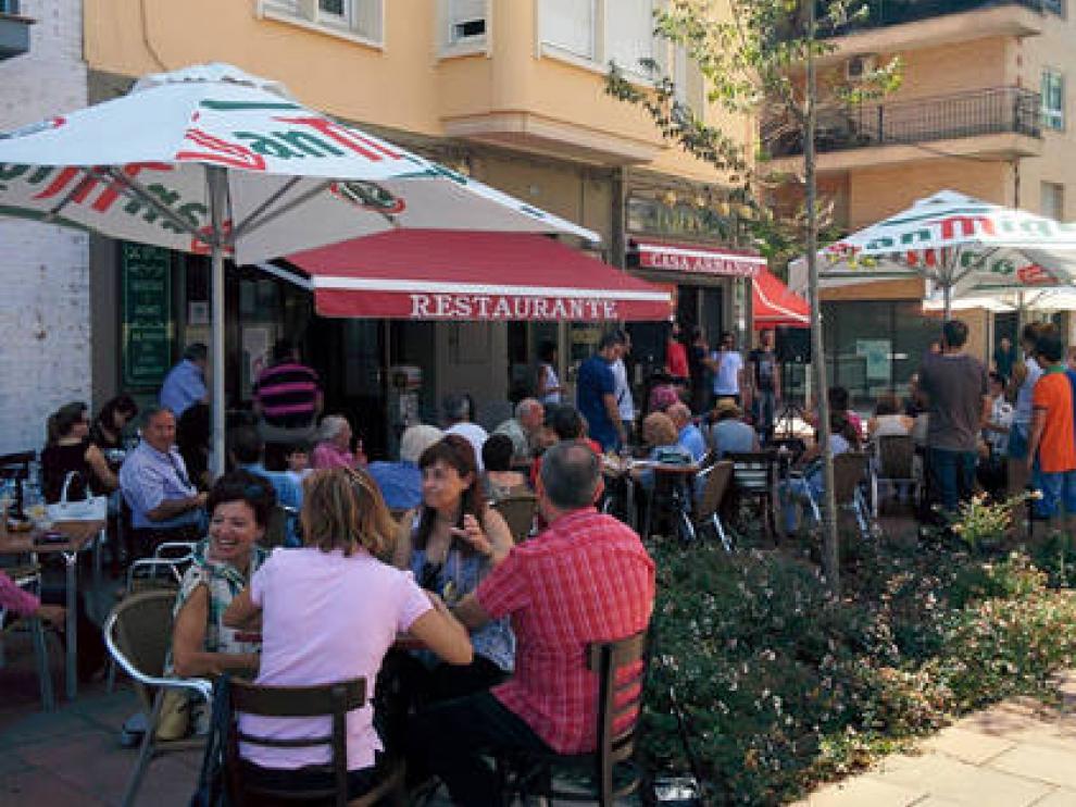 Bares, restaurantes y comercios de Fraga se benefician de las ayudas.