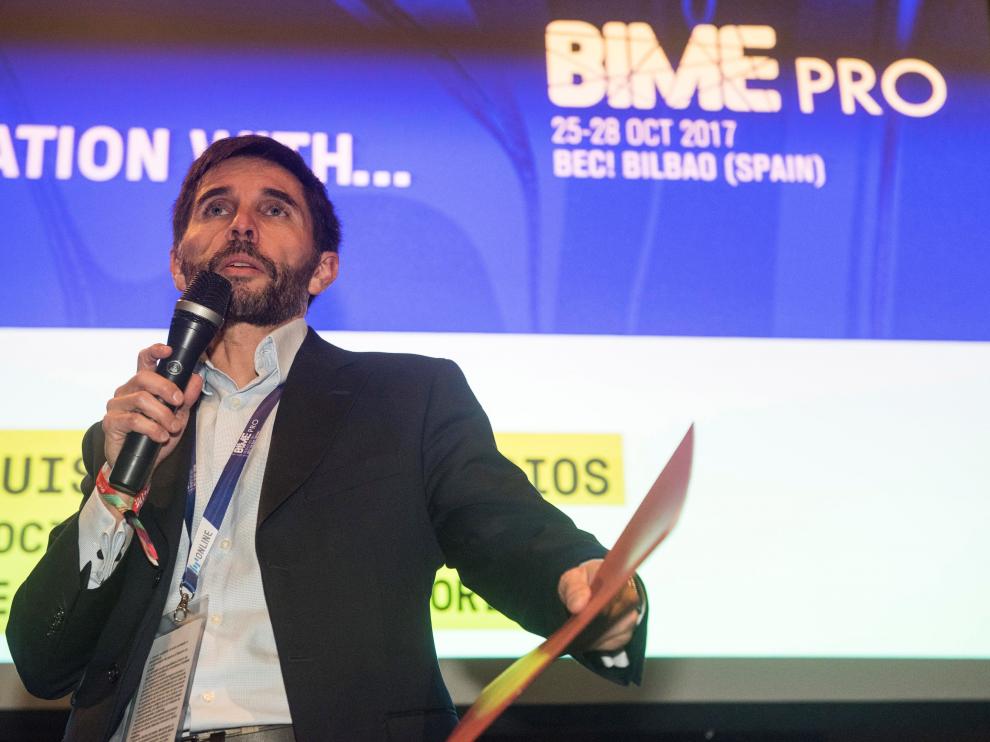 El director general de la SGAE, Luis Felipe Palacios.