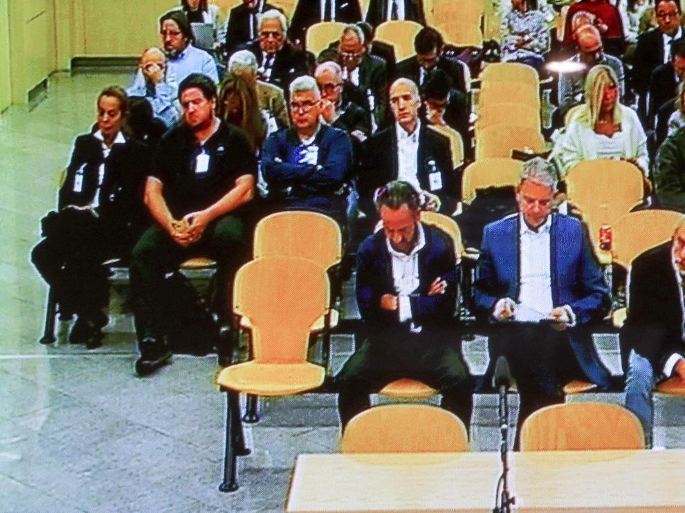 Vista de una sala de la Audiencia Nacional.