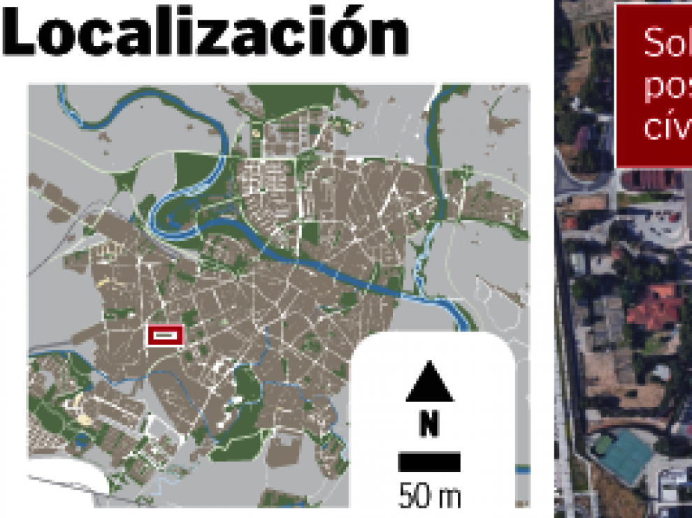 Zona en la que los vecinos piden reformas