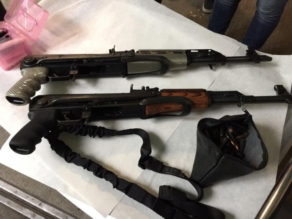 Armas incautadas en Berlín